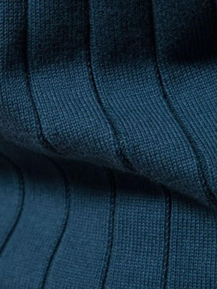 Jens | Taupefarbene Strickjacke mit Reißverschluss