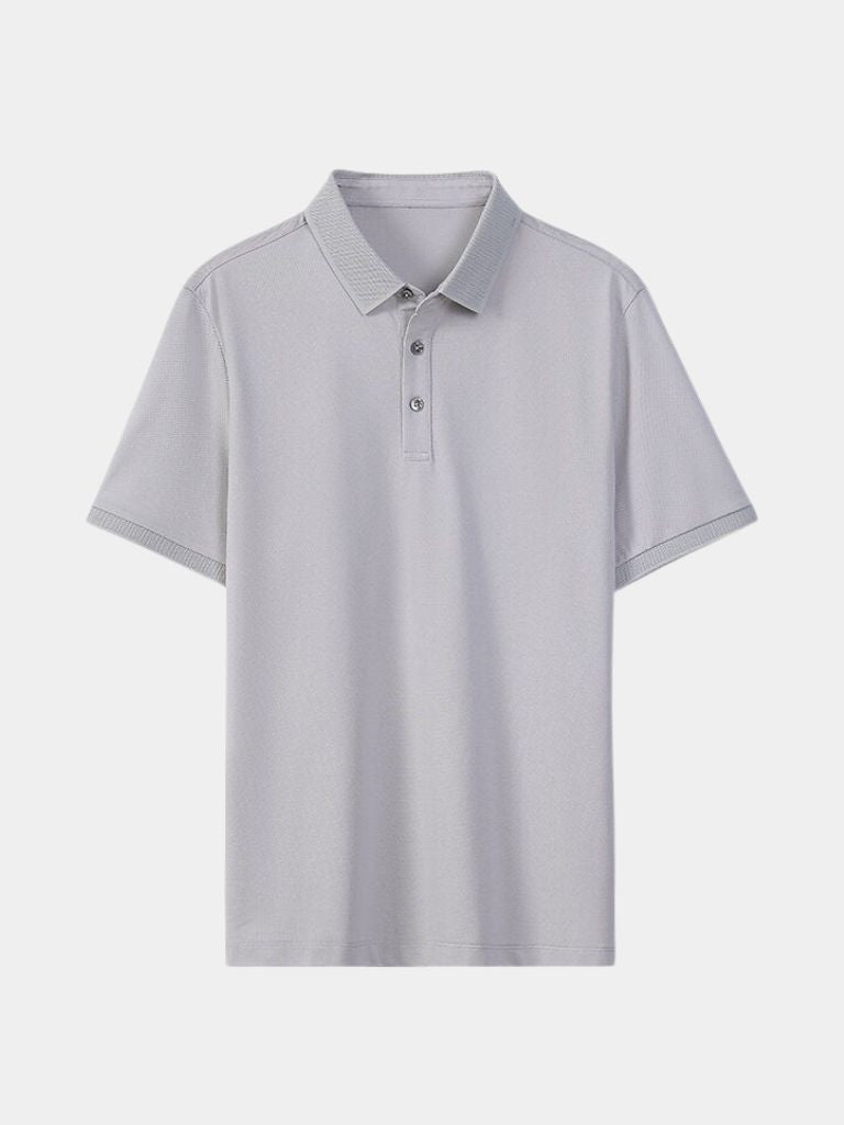 Jan | Klassisches salbeigrünes Poloshirt