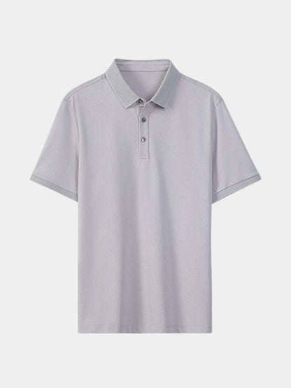 Jan | Klassisches salbeigrünes Poloshirt