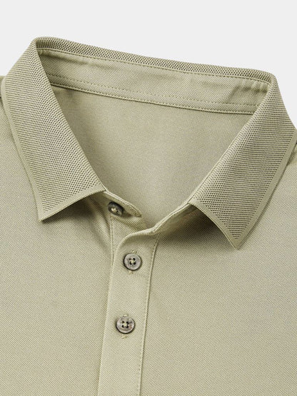 Jan | Klassisches salbeigrünes Poloshirt