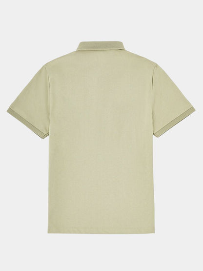 Jan | Klassisches salbeigrünes Poloshirt