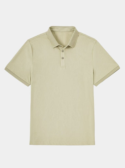 Jan | Klassisches salbeigrünes Poloshirt