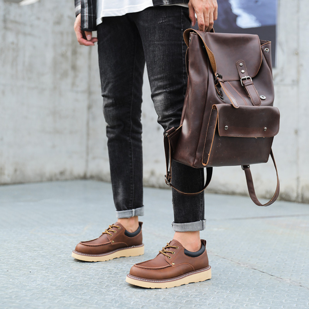 Jochen | Retro-Schnürschuhe