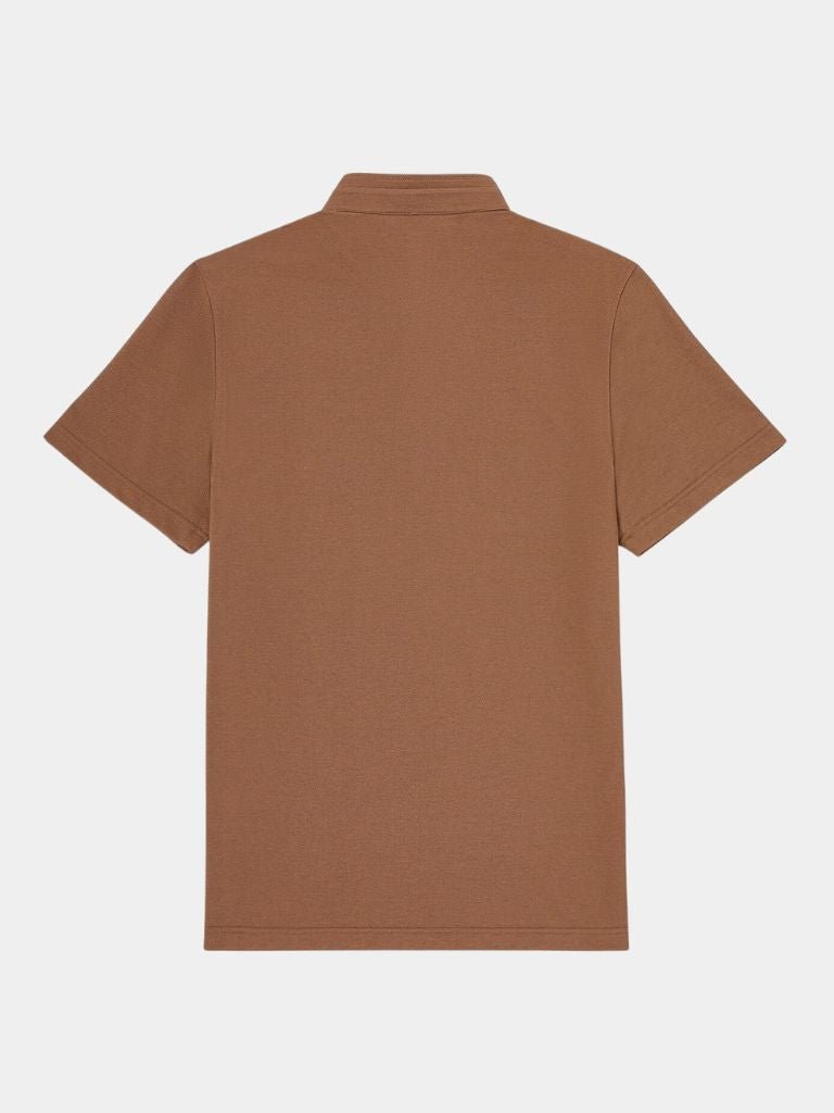 Johann | Poloshirt mit offenem Kragen