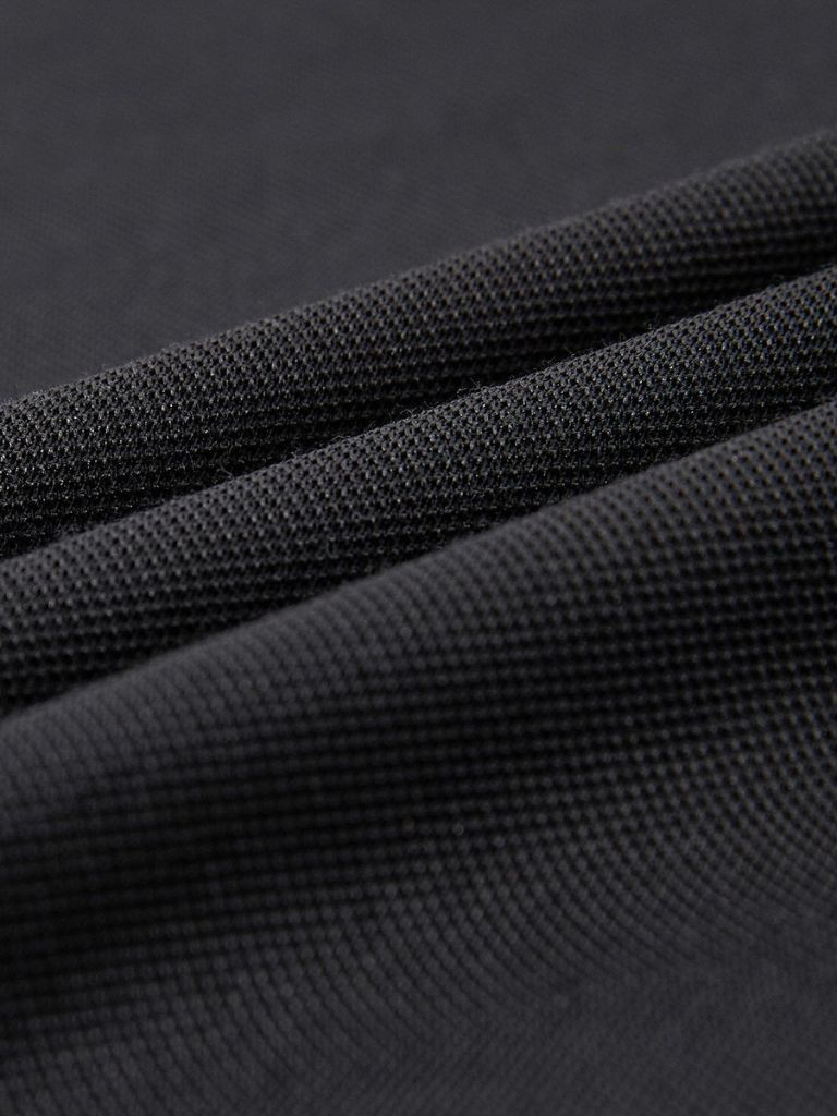 Josef | Schwarzes Poloshirt mit Kontrastdetails