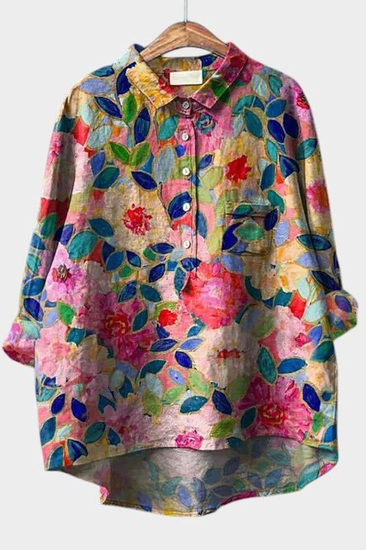 Johanna-Marie | Bunte Blumenbluse