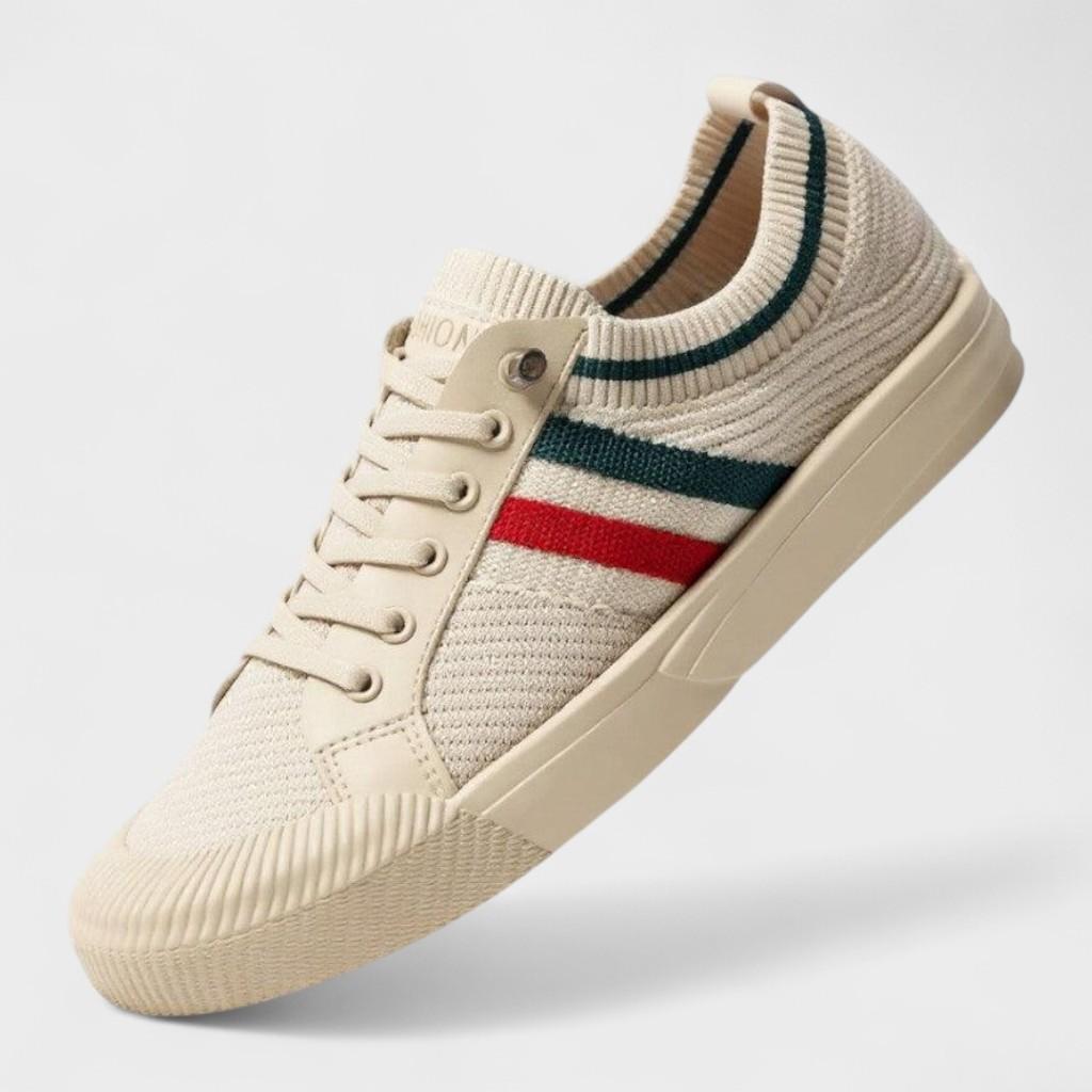 Jost | Gestreifte Strick-Sneaker