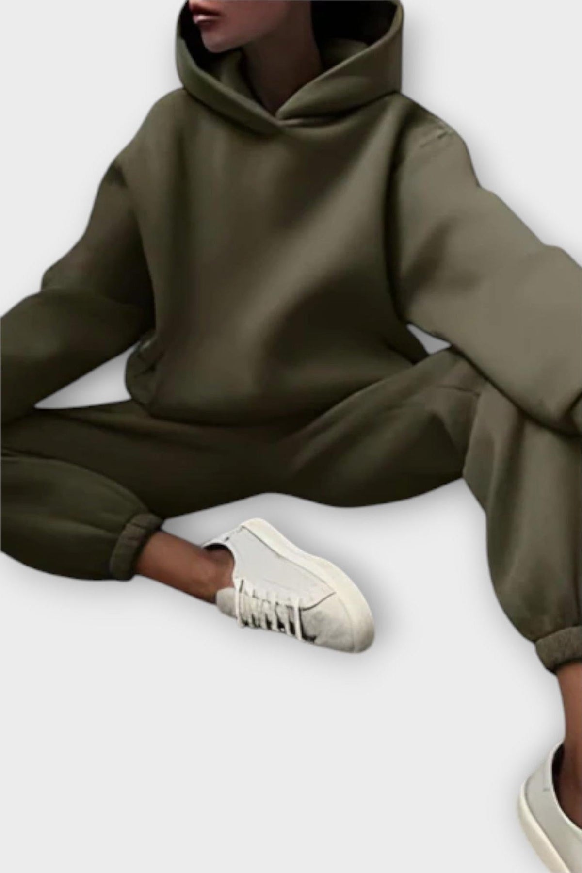 Carla | Lockerer Kapuzenpullover & Hose Set