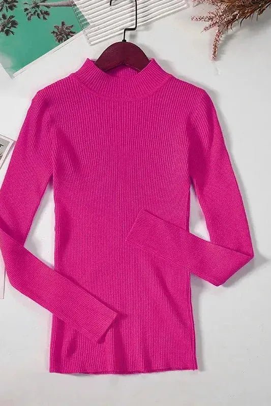 Kirsteen | Gerippter Rollkragenpullover in Elfenbein