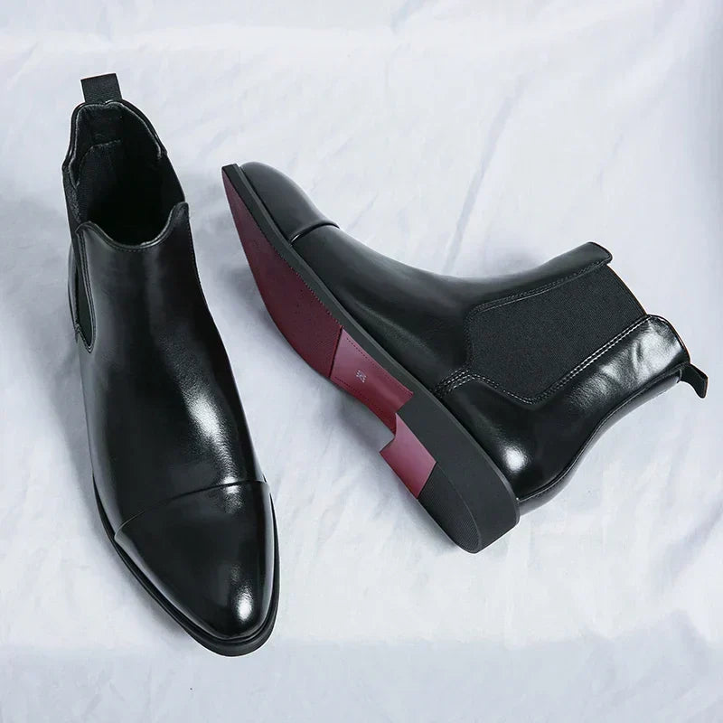 Kilian | Schwarze elegante Chelsea-Boots
