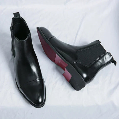 Kilian | Schwarze elegante Chelsea-Boots