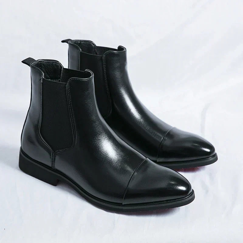 Kilian | Schwarze elegante Chelsea-Boots