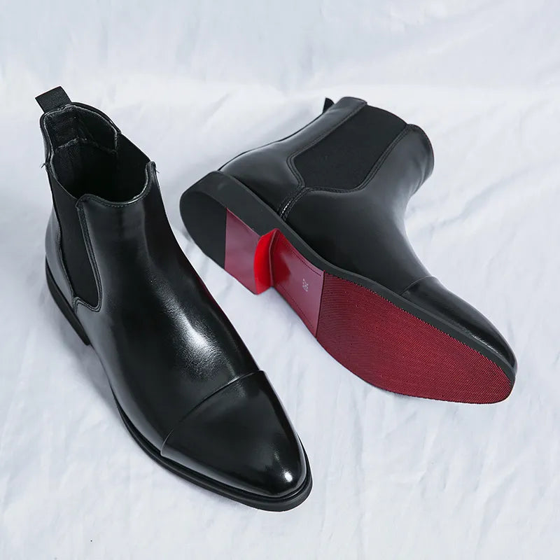 Kilian | Schwarze elegante Chelsea-Boots