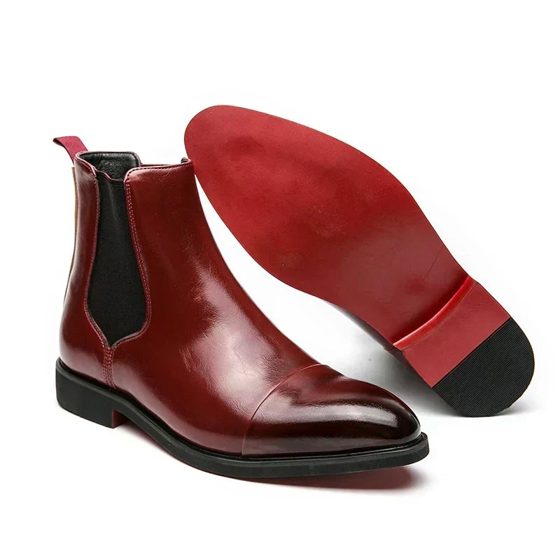 Kilian | Schwarze elegante Chelsea-Boots