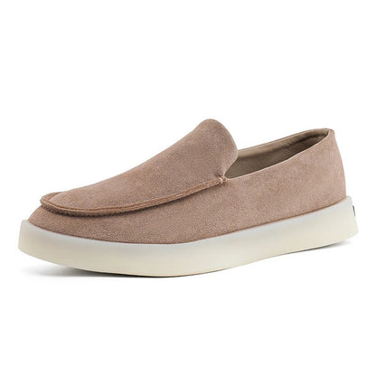 Gerald | Klassische Business-Loafer in Veloursoptik