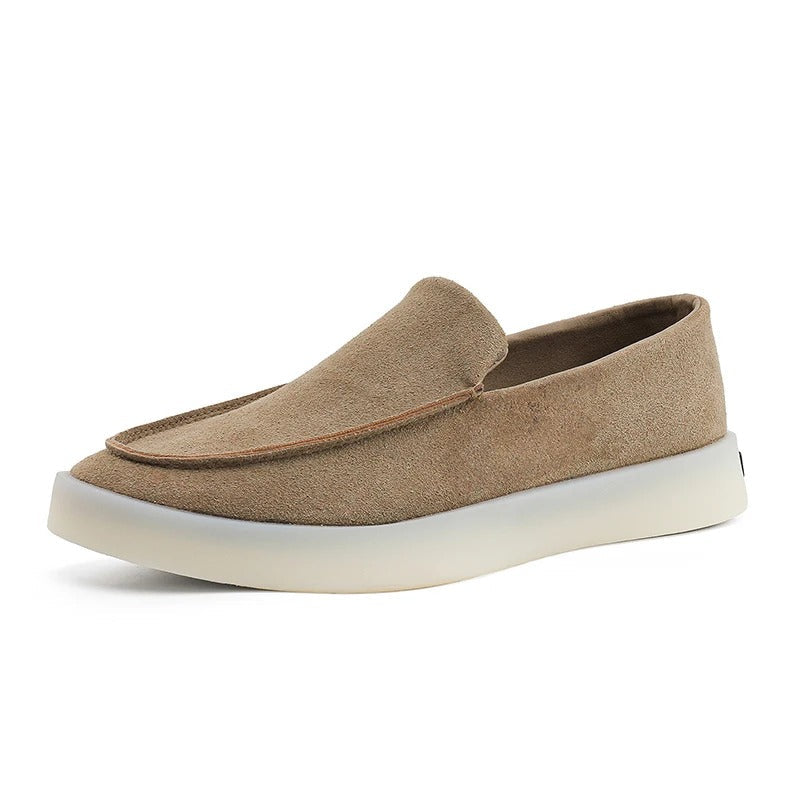 Gerald | Klassische Business-Loafer in Veloursoptik