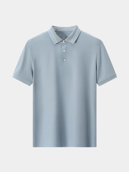Conrad | Klassisches graues Poloshirt