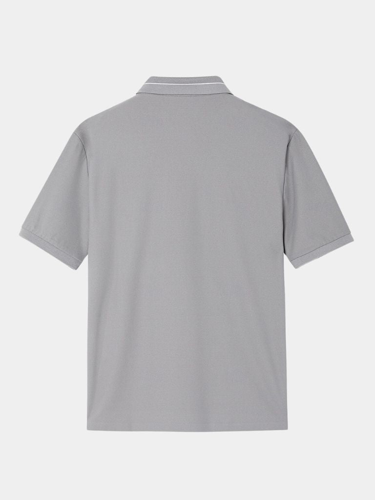 Conrad | Klassisches graues Poloshirt