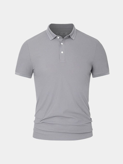 Conrad | Klassisches graues Poloshirt