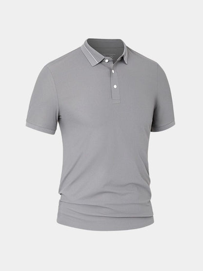 Conrad | Klassisches graues Poloshirt