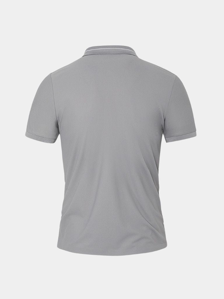 Conrad | Klassisches graues Poloshirt