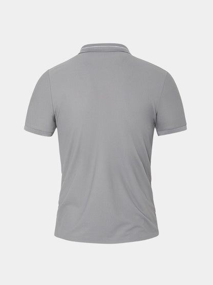 Conrad | Klassisches graues Poloshirt