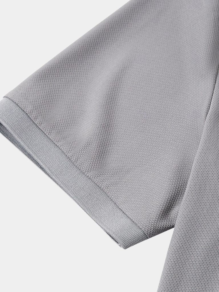 Conrad | Klassisches graues Poloshirt