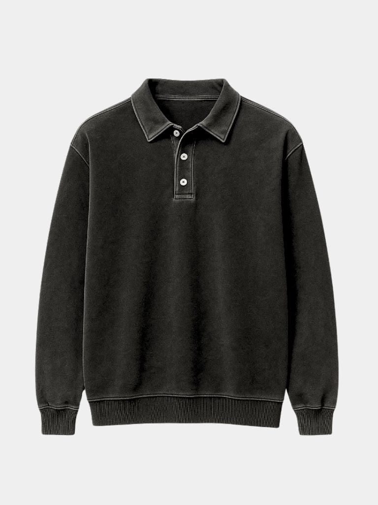 Konrad | Langarm-Poloshirt