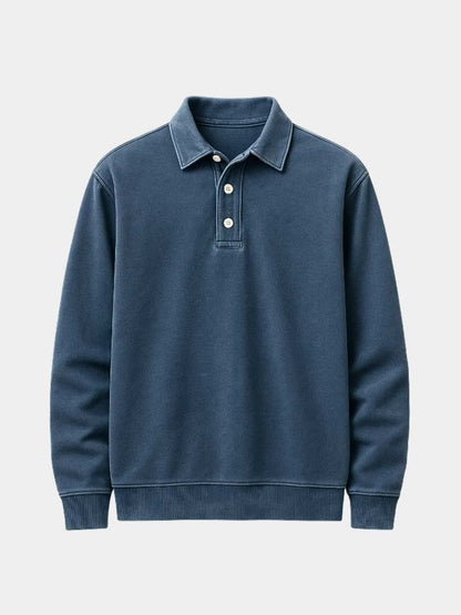 Konrad | Langarm-Poloshirt
