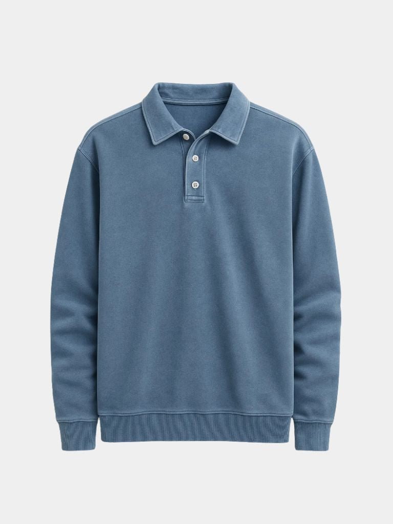 Konrad | Langarm-Poloshirt