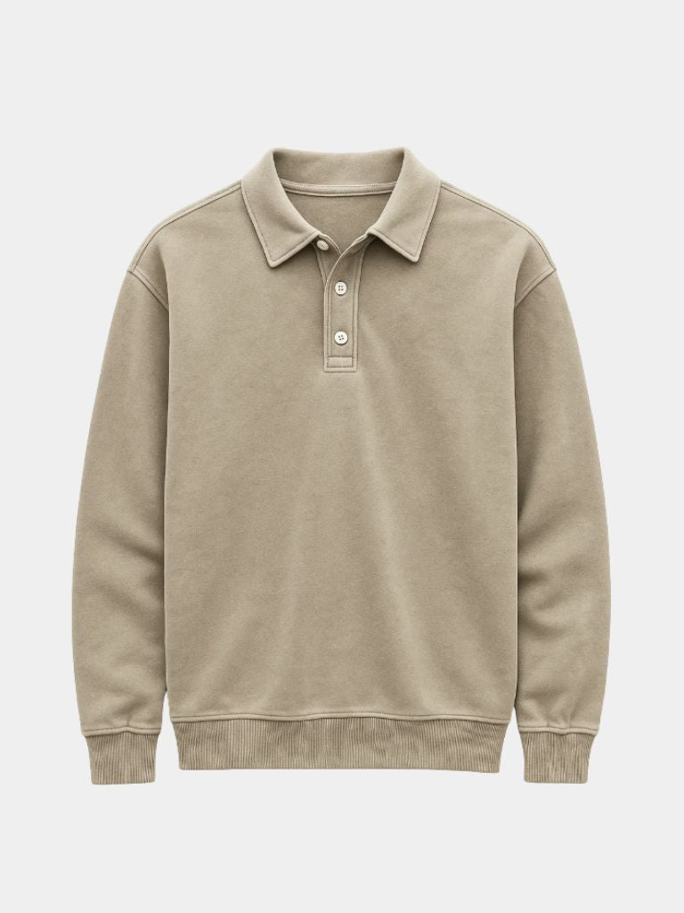 Konrad | Langarm-Poloshirt