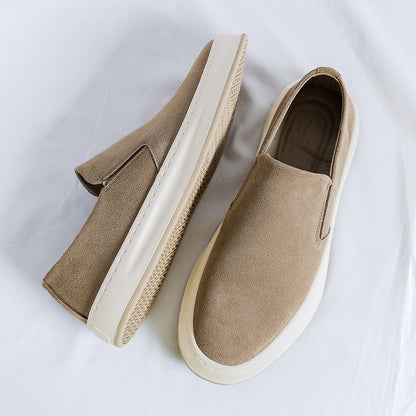 David | Bequeme Loafer in Veloursoptik