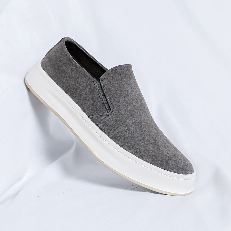 David | Bequeme Loafer in Veloursoptik