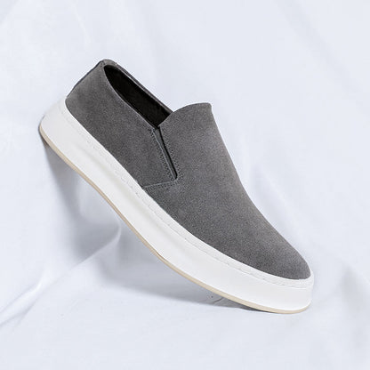 David | Bequeme Loafer in Veloursoptik
