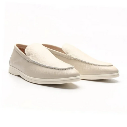 Jürgen | Strukturierte Loafer in Lederoptik