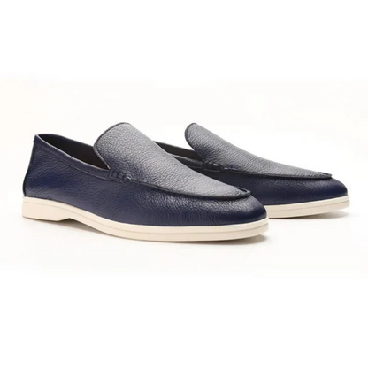 Jürgen | Strukturierte Loafer in Lederoptik