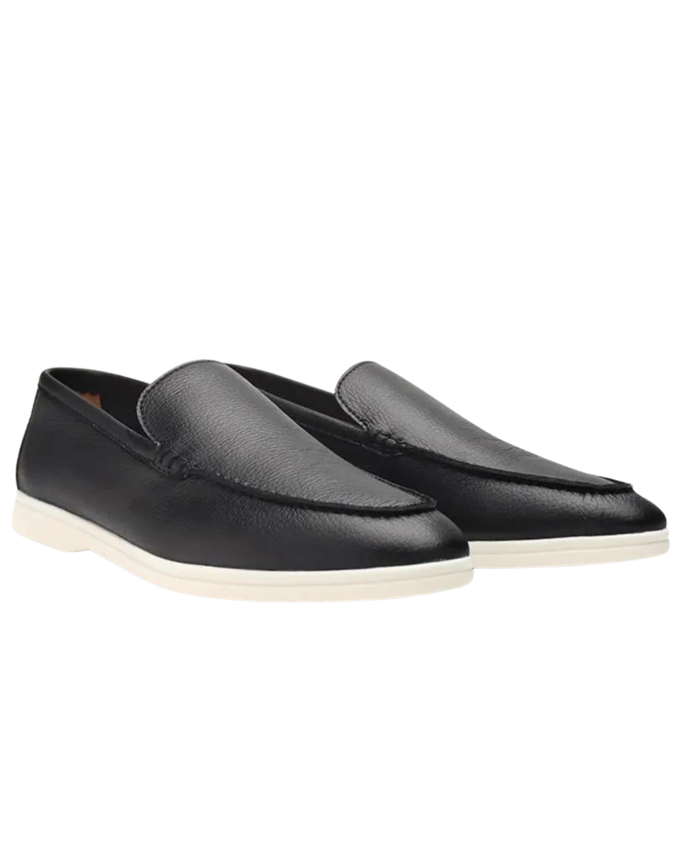 Jürgen | Strukturierte Loafer in Lederoptik
