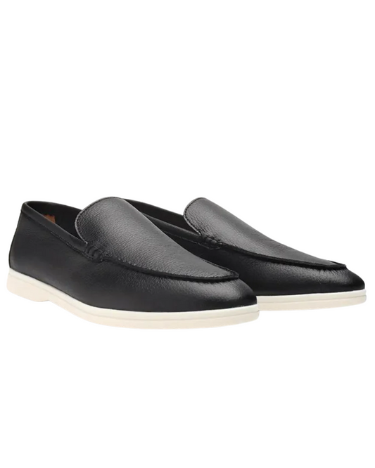 Jürgen | Strukturierte Loafer in Lederoptik