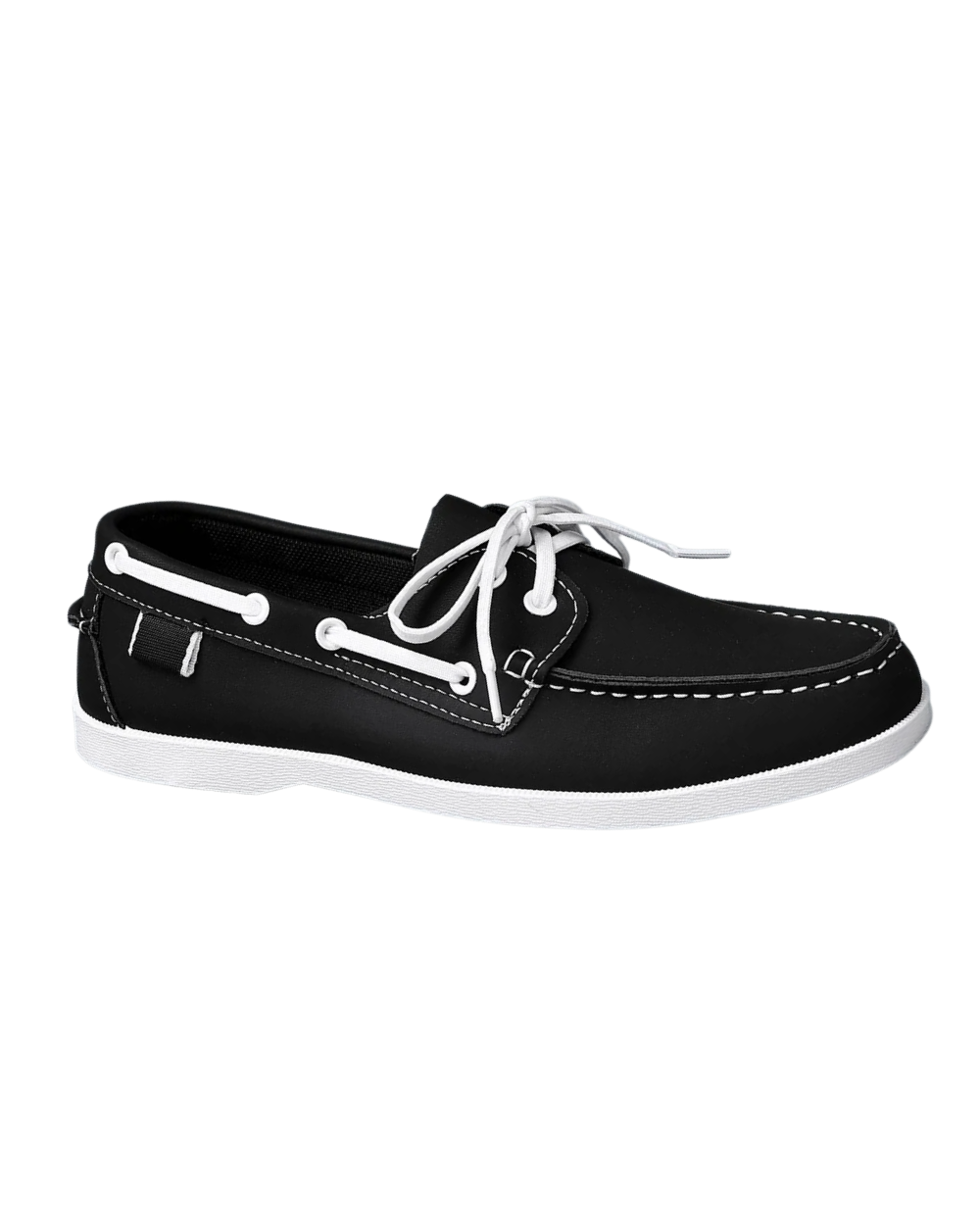 Detlef | Schwarze Business-Loafer in Lederoptik