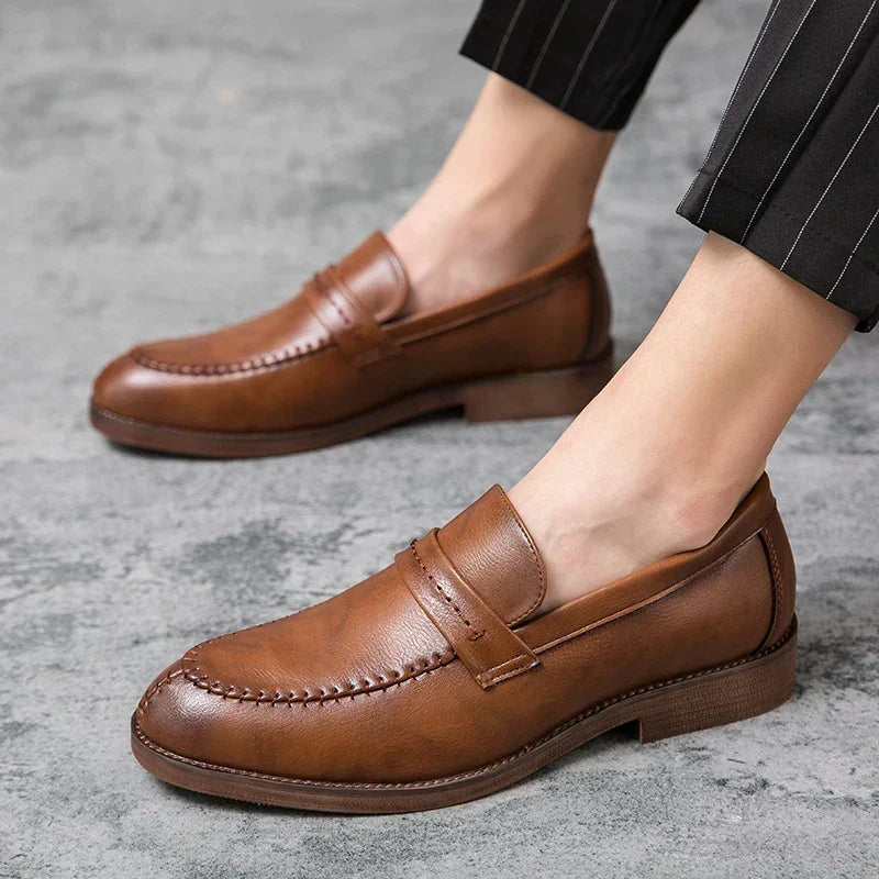 Karl-Otto | Elegante Loafer in Lederoptik