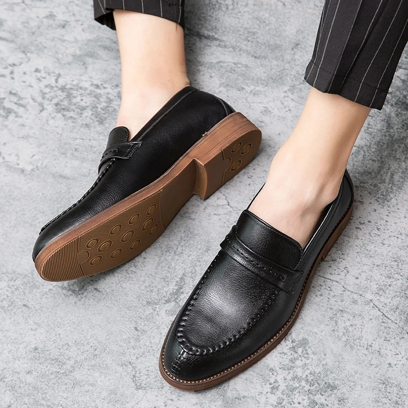 Karl-Otto | Elegante Loafer in Lederoptik
