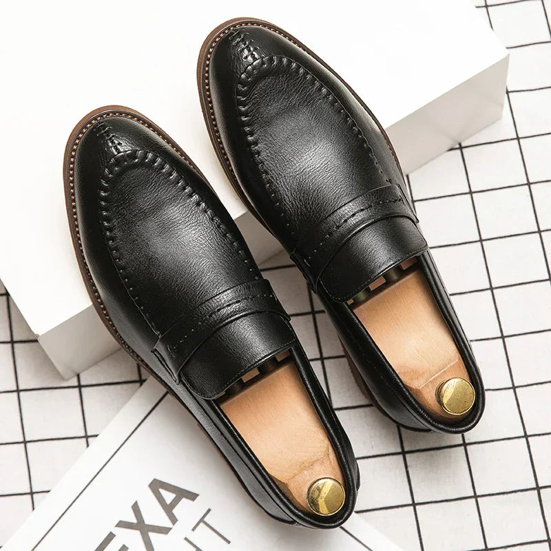 Karl-Otto | Elegante Loafer in Lederoptik