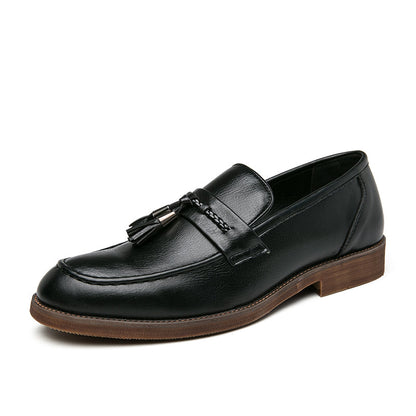Cornelius | Loafer in Lederoptik mit Quasten