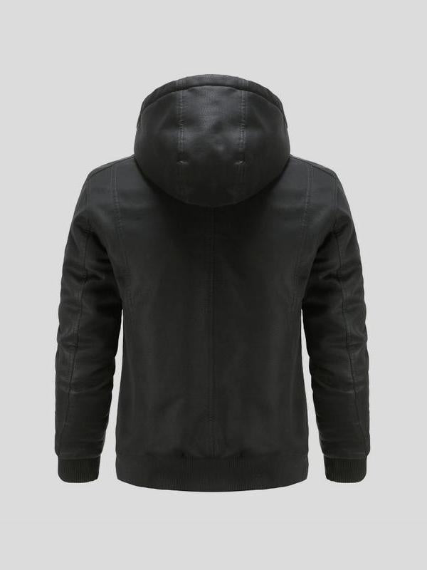 Leander | Braune Kapuzenjacke