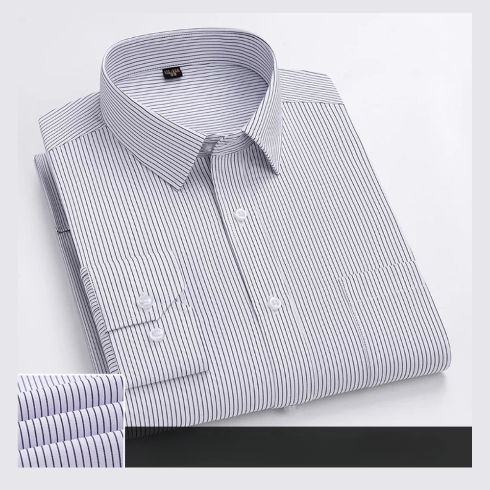 Andreas | Hellblaues Businesshemd