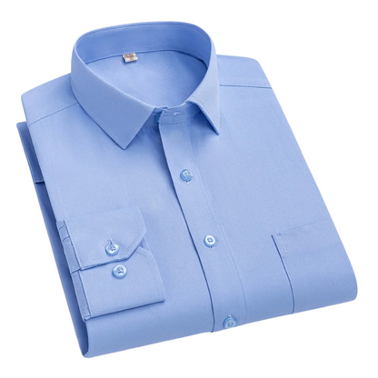 Andreas | Hellblaues Businesshemd