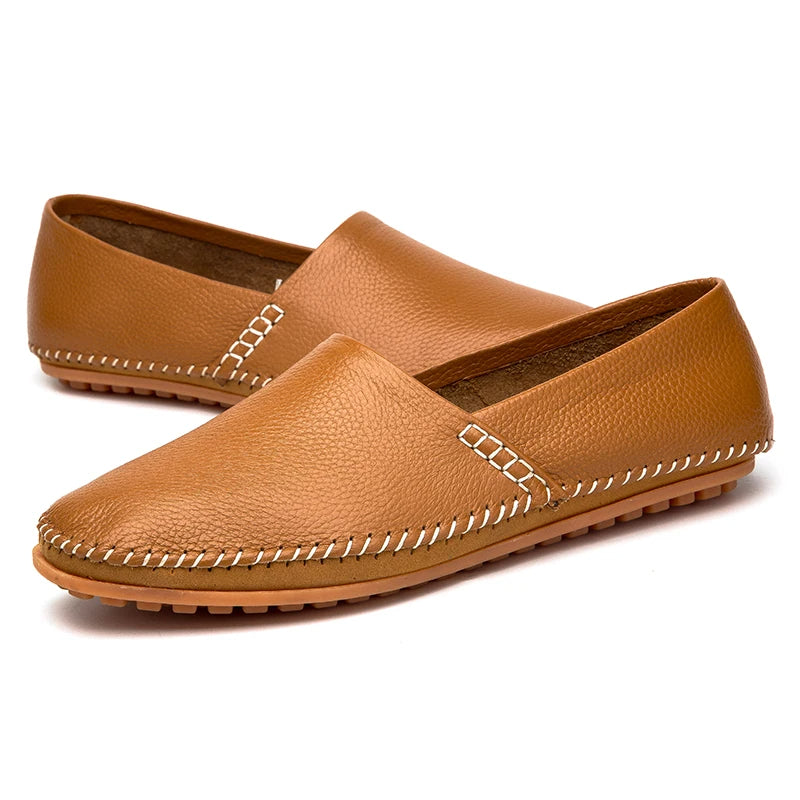 Peter | Leichte Loafer in Lederoptik