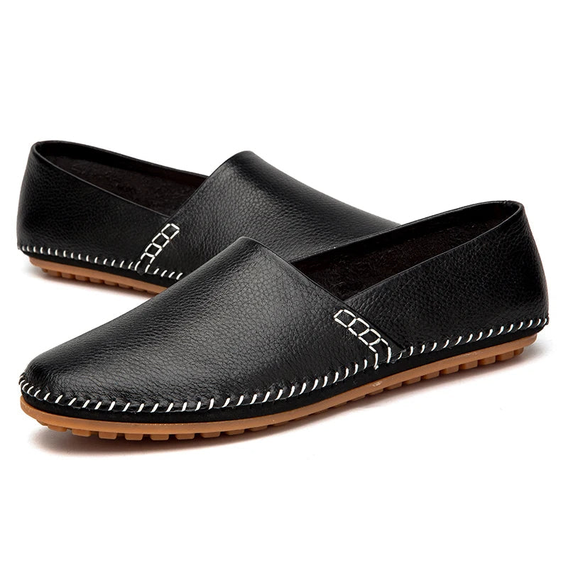Peter | Leichte Loafer in Lederoptik