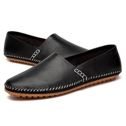 Peter | Leichte Loafer in Lederoptik