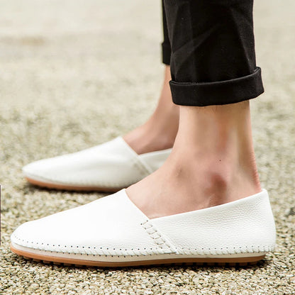 Peter | Leichte Loafer in Lederoptik